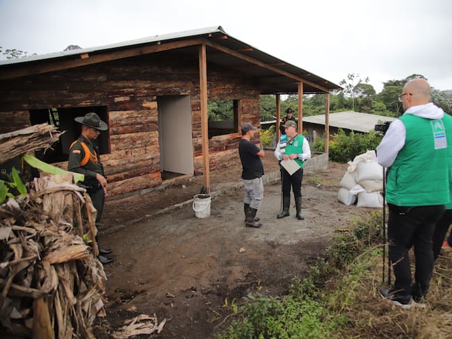 Operativos de la Corporación Autónoma de Risaralda en la reserva Barbas - Bremen