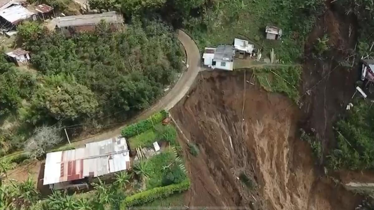 Deslizamiento de tierra en Villamaría: encuentran el cuerpo de una cuarta víctima