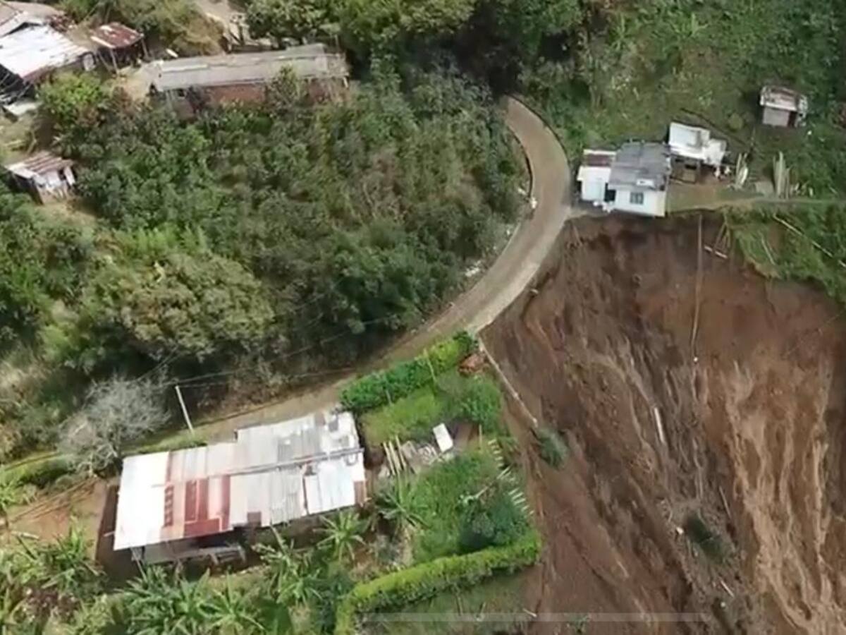 Deslizamiento de tierra en Villamaría: encuentran el cuerpo de una cuarta víctima