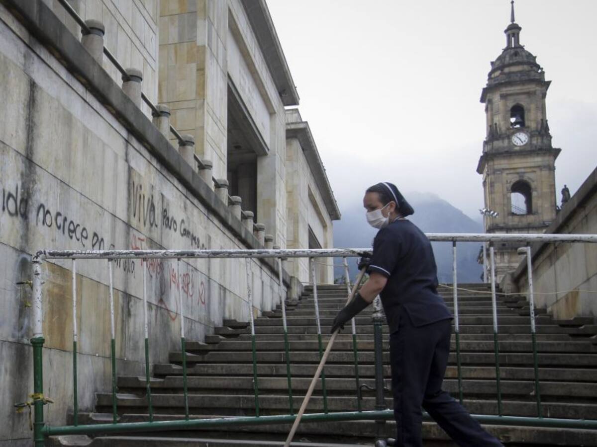 Así amanece Bogotá