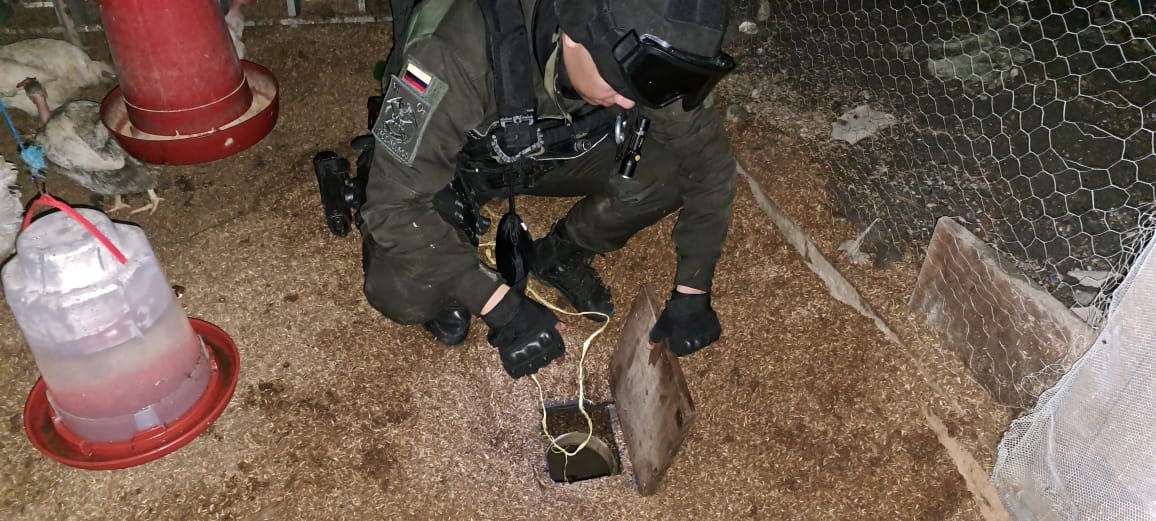 El operativo se cumplió en la población de Armero Guayabal, Tolima