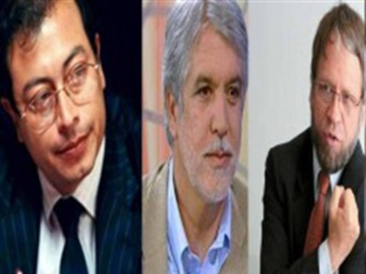 Petro, Peñalosa y Mockus se disputan primeros lugares en encuestas