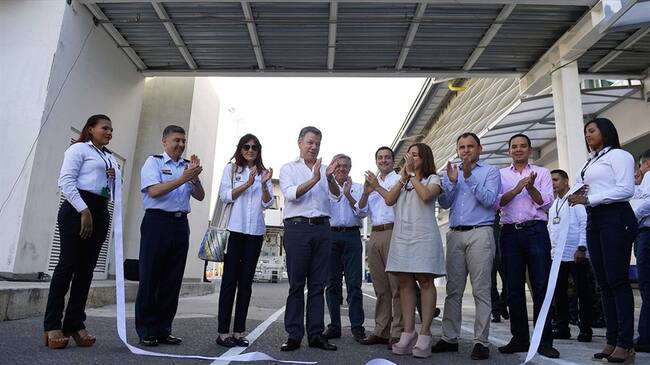 Sí habrá ampliación de pista en Aeropuerto de Santa Marta: Santos . Foto: Aeropuerto Oriente
