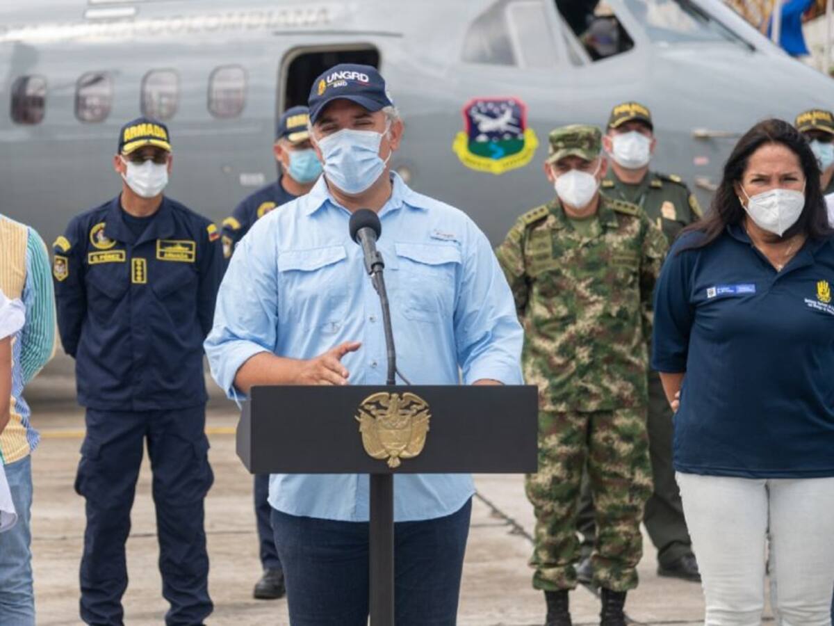 Duque: No existe evidencia de cepa británica de COVID en Colombia