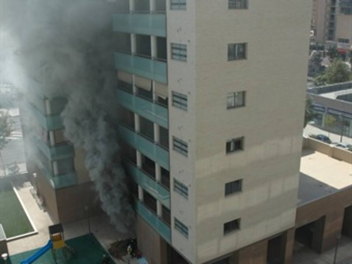 Controlan incendio hospital del sur de Cali