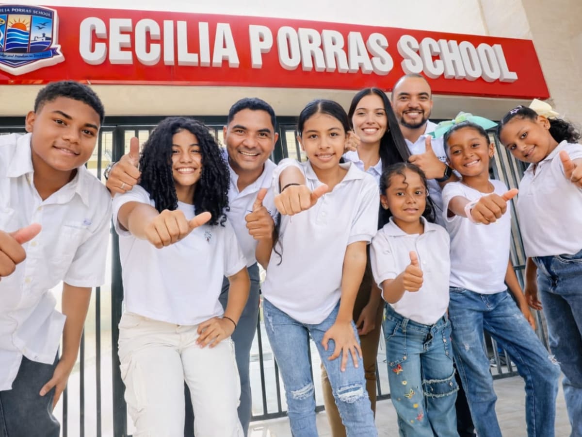 Abrió sus puertas Cecilia Porras School, primer colegio público bilingüe de Cartagena