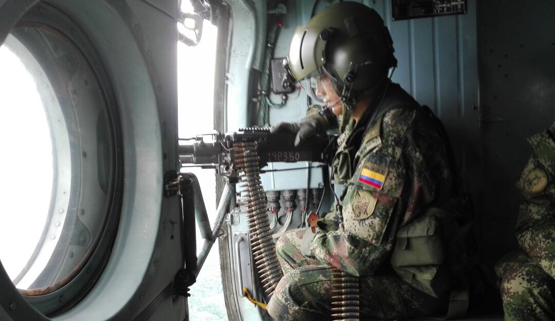 Ejercito que patrulla el Catatumbo. Vía: Cortesía.