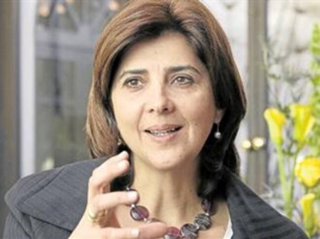Canciller María Ángela Holguín. Foto: El Tiempo.