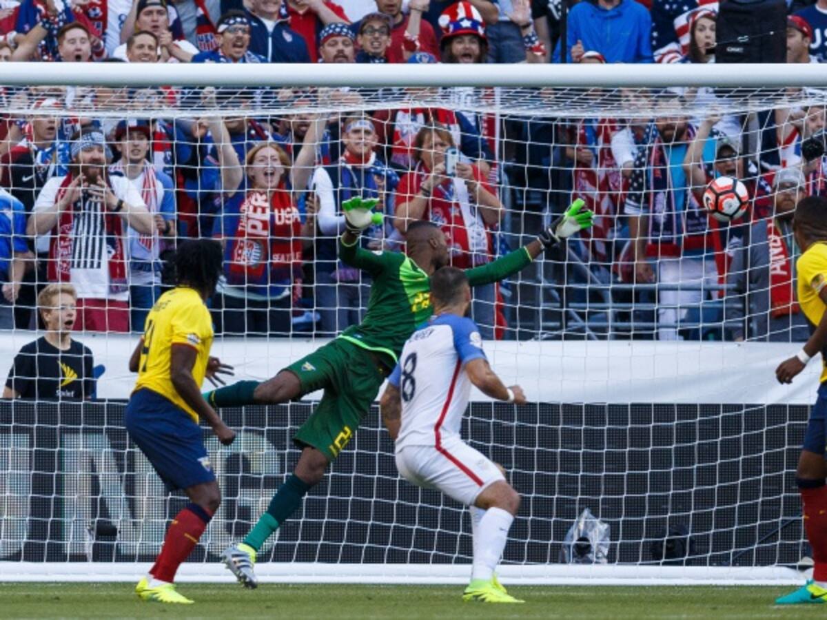 En imágenes: Vibrante encuentro entre Estados Unidos y Ecuador