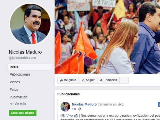 ¿Por qué Maduro no tiene cuenta verificada?