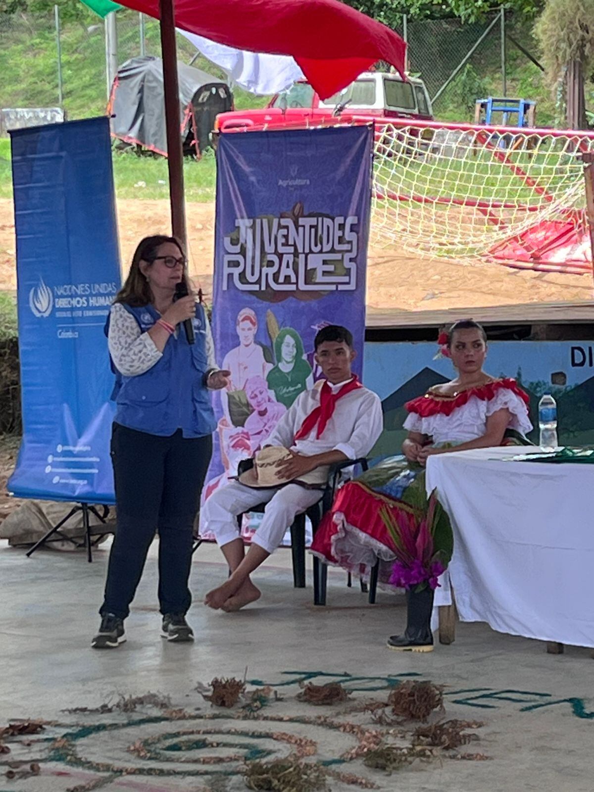 Juliette de Rivero representante de la ONU Derechos Humanos en Colombia. Foto Cortesía