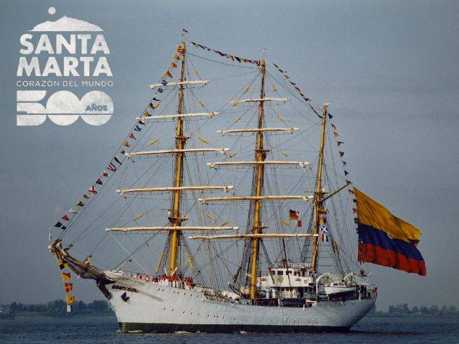 Conozca la ruta del buque “Gloria”, insignia del mar colombiano: Zarpa desde la Fiesta del Mar