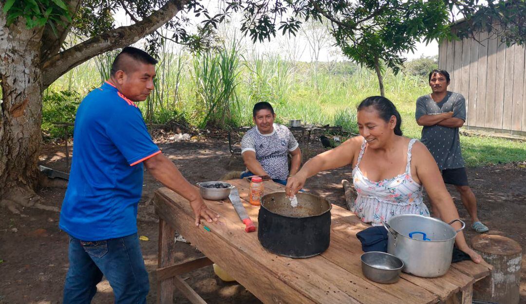 Comunidades indígenas de Calamar alzan su voz para que los atiendan 
