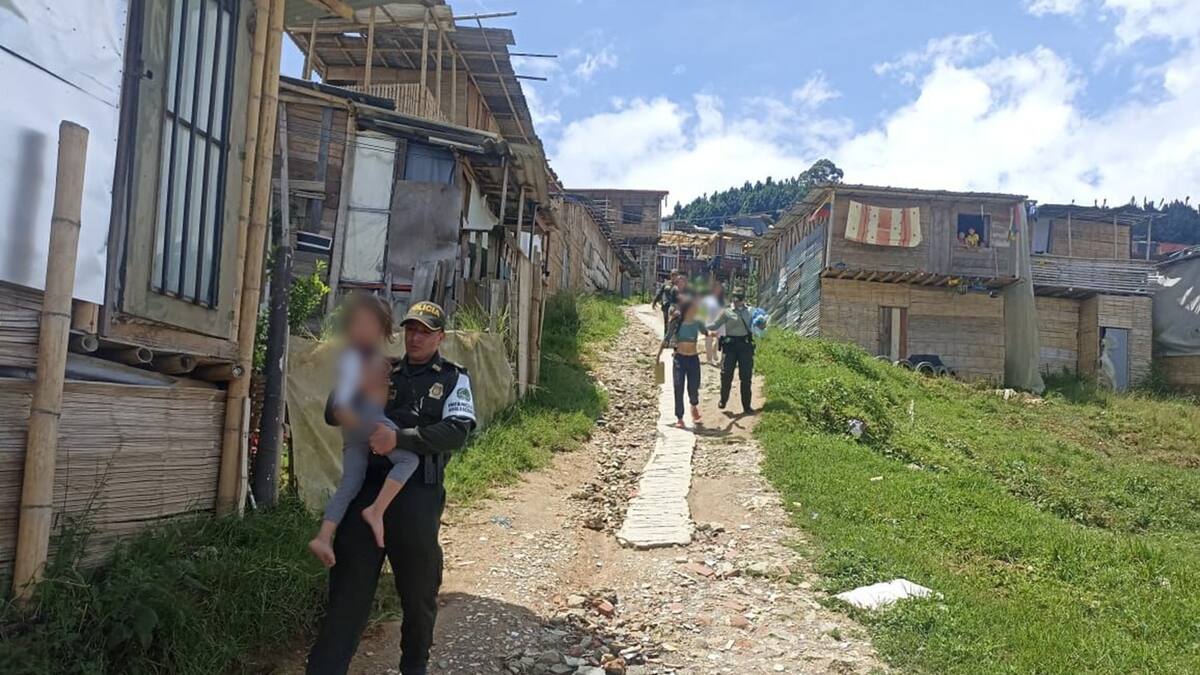 Menores posibles víctimas de maltrato en sus hogares fueron rescatados en Manizales