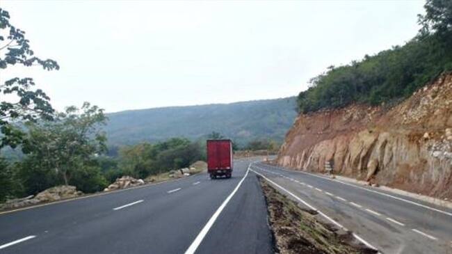 Vía Bogotá-Girardot . Foto: Colprensa