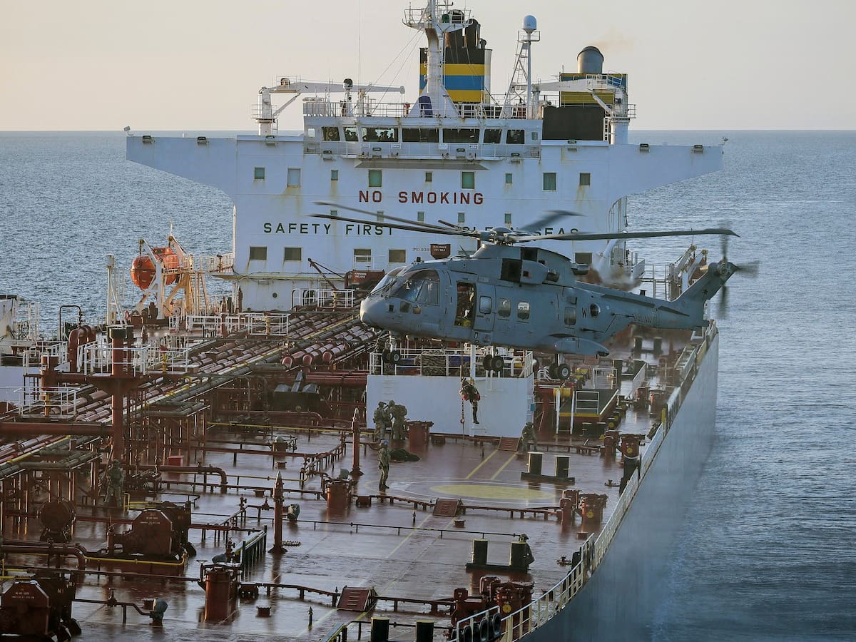 Reino Unido intercepta un petrolero de la ‘flota fantasma’ rusa en el Canal de la Mancha