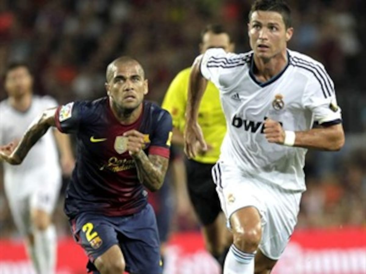 Barcelona venció 3-2 a Real Madrid en el juego de ida de la Supercopa de España
