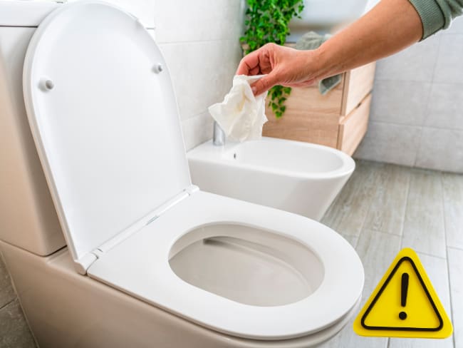 Elemento común que NO se puede tirar por el inodoro, según Acueducto: No es el papel higiénico