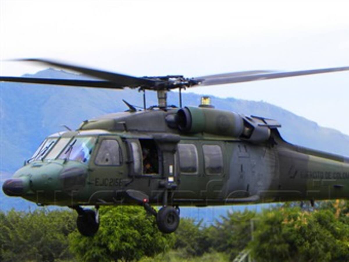 Identifican las víctimas de accidente de helicóptero militar en el Meta