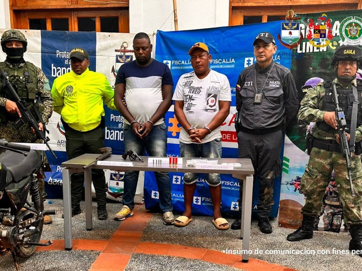 Autoridades capturaron a alias King Kong, presunto cabecilla de zona del Clan del Golfo