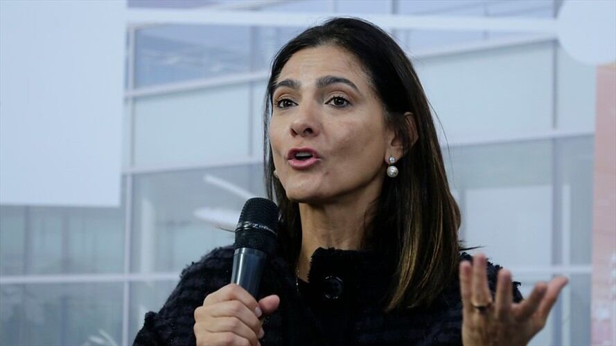 La ministra Ángela María Orozco  Foto: Colprensa