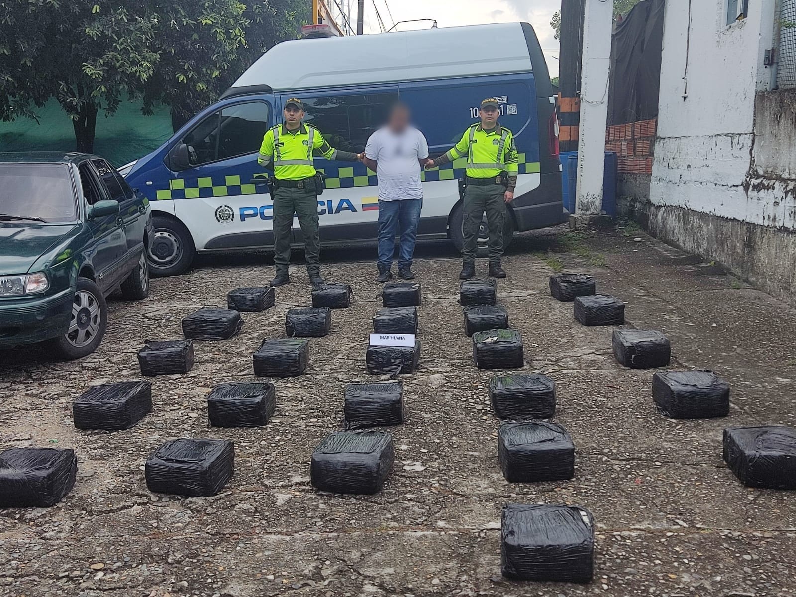 El operativo se cumplió en la población de Saldaña, Tolima