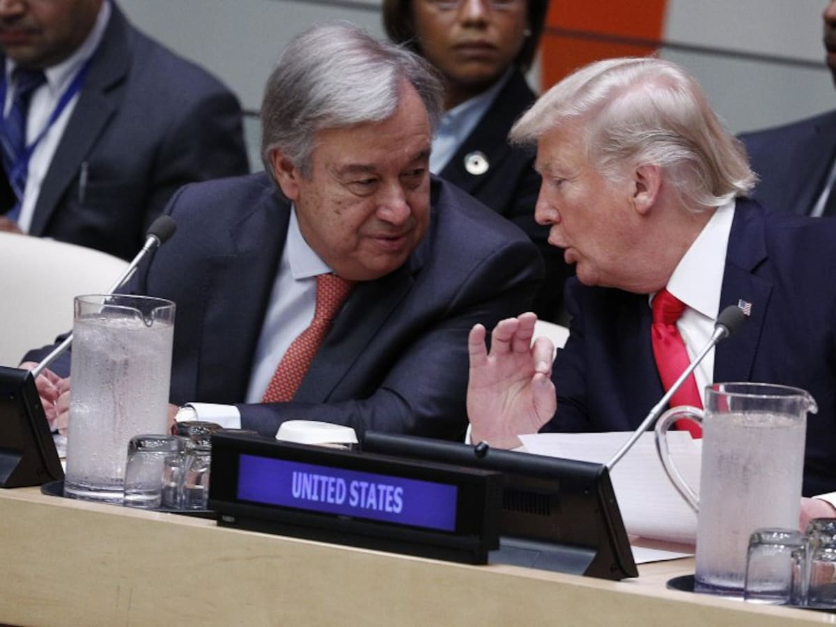 Donald Trump saca a Estados Unidos del Consejo de Derechos Humanos de Naciones Unidas