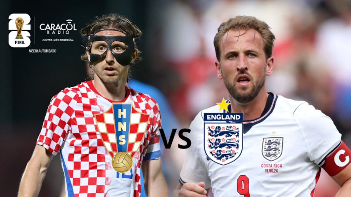 🔴 Croacia vs. Inglaterra EN VIVO | Siga la transmisión del partido del Grupo L en el Mundial 2026