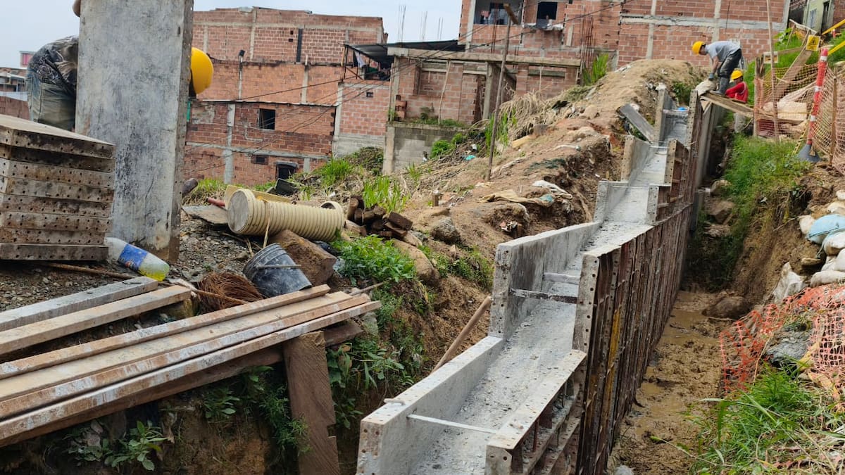 Itagüí invierte $8.100 millones en obras de acueducto y alcantarillado en El Manzanillo