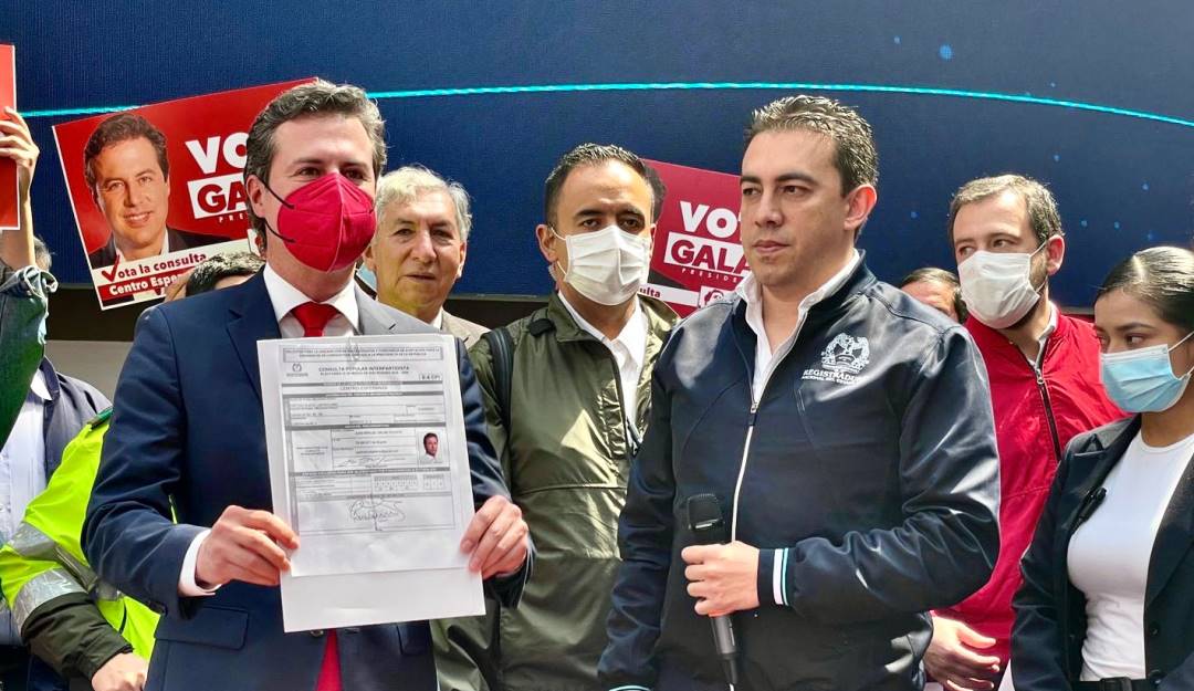 Juan Manuel Galán inscribe su candidatura presidencial