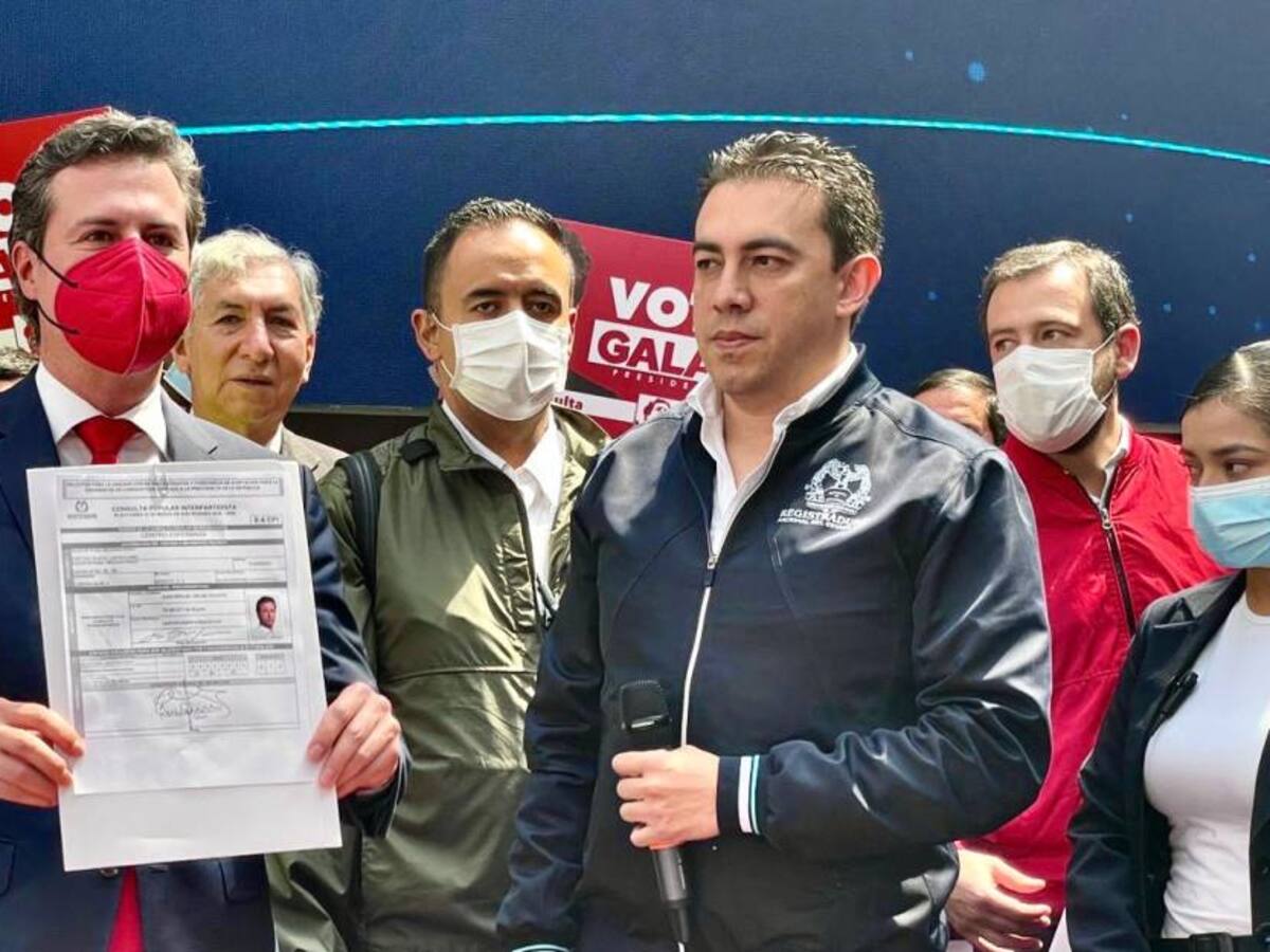 Juan Manuel Galán inscribió candidatura para consulta de Centro Esperanza