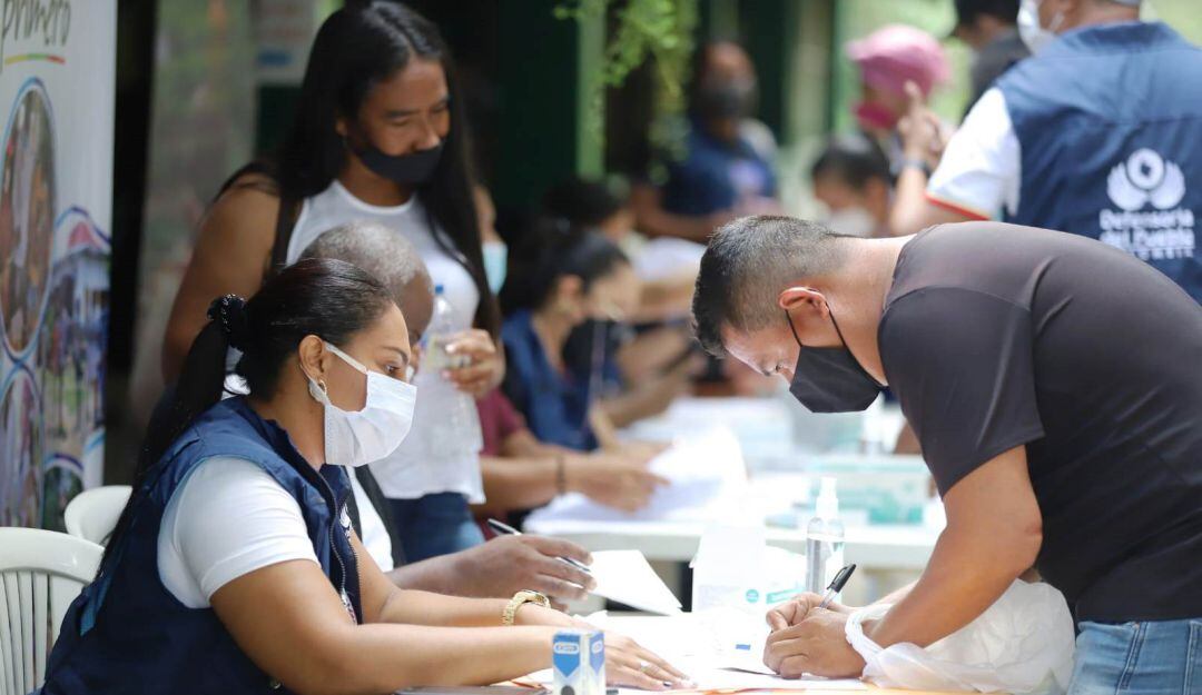 La jornada, que se realizó en la sede de la Institución Educativa Manuel Rodríguez Torices (INEM)