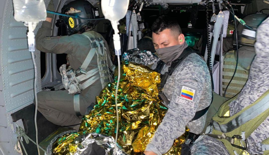 Los dos menores se encuentran estables.