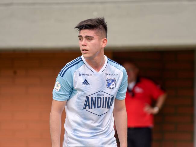 Daniel Ruiz, volante bogotano de Millonarios. (Colprensa - David Jaramillo)