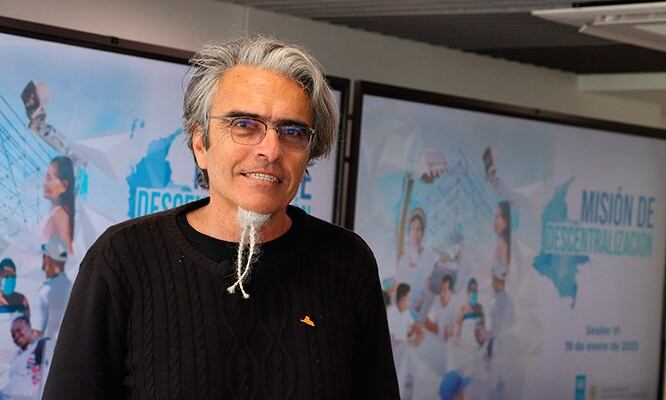 Dario Restrepo director de la Misión de Descentralización