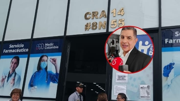 Jorge Iván Ospina, agente interventor Nueva EPS