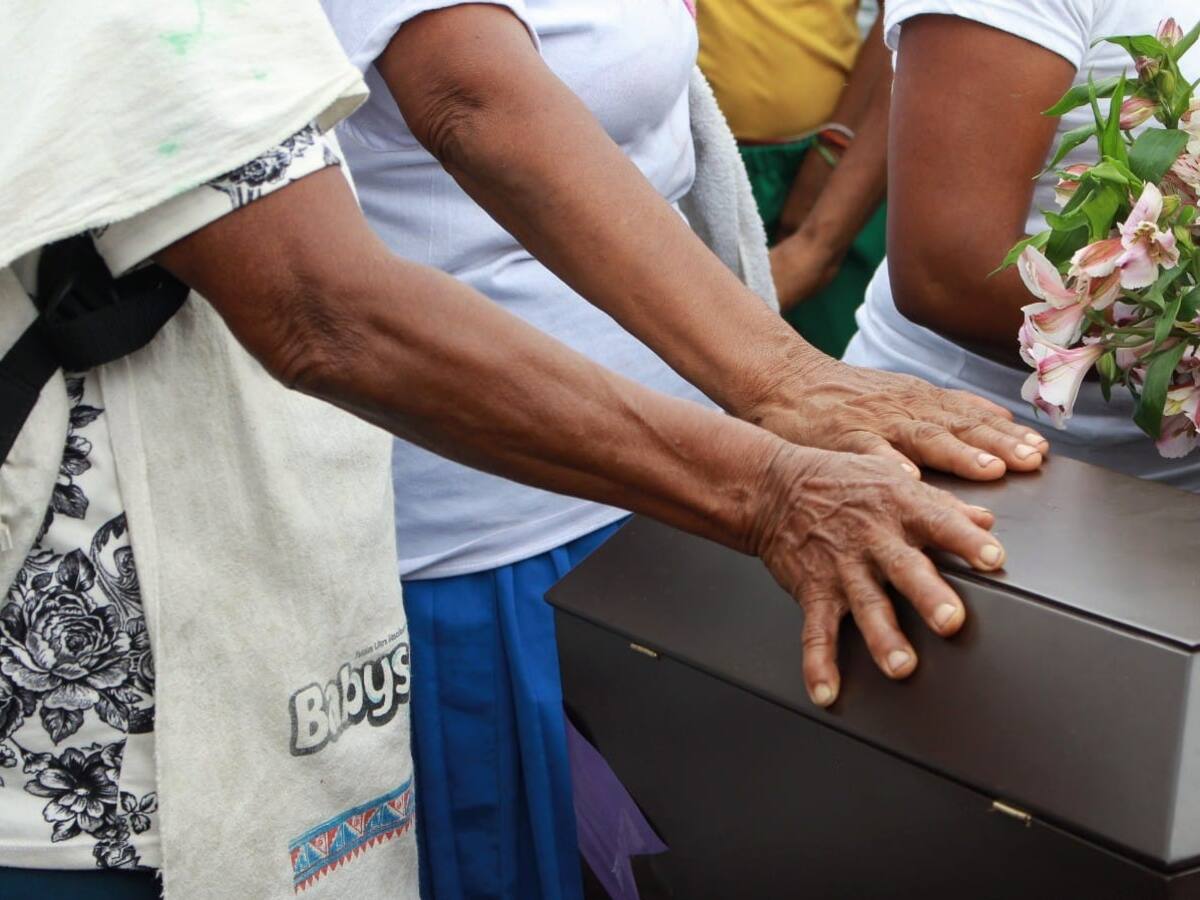 Después de 14 años familias reciben restos de sus seres queridos en Nariño