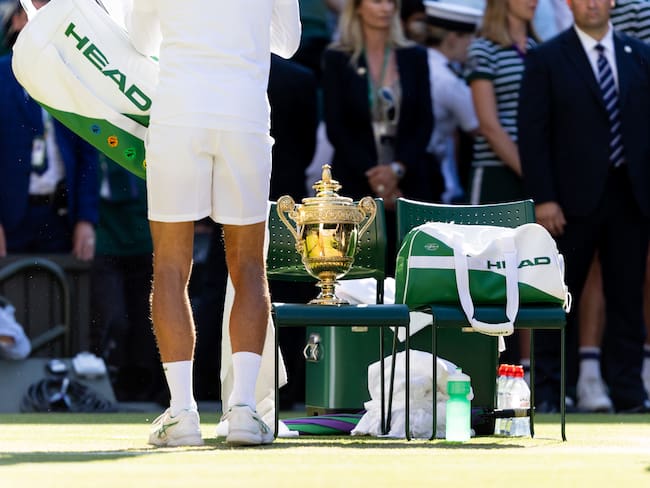Trofeo de Wimbledon. (Photo by Simon Bruty/Anychance/Getty Images)