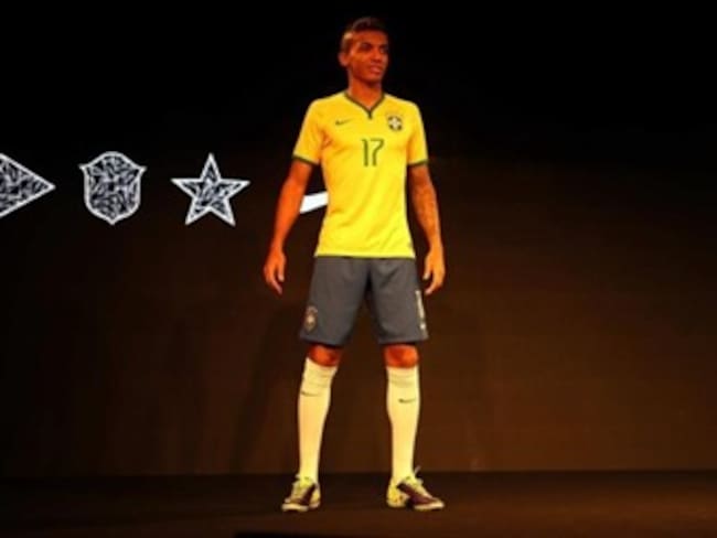 Brasil presentó su uniforme mundialista