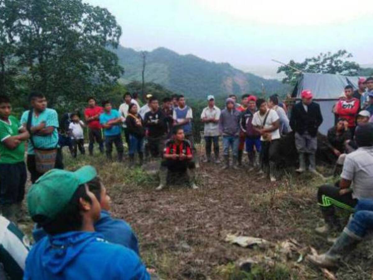 Autoridades investigan si hay infiltrados en protestas indígenas
