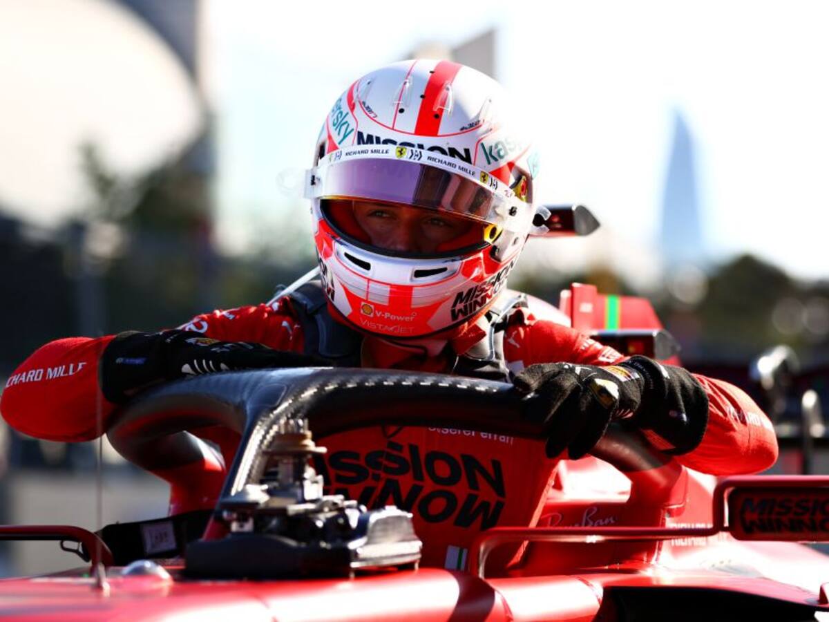 Charles Leclerc se queda con la pole del GP de Azerbaiyán