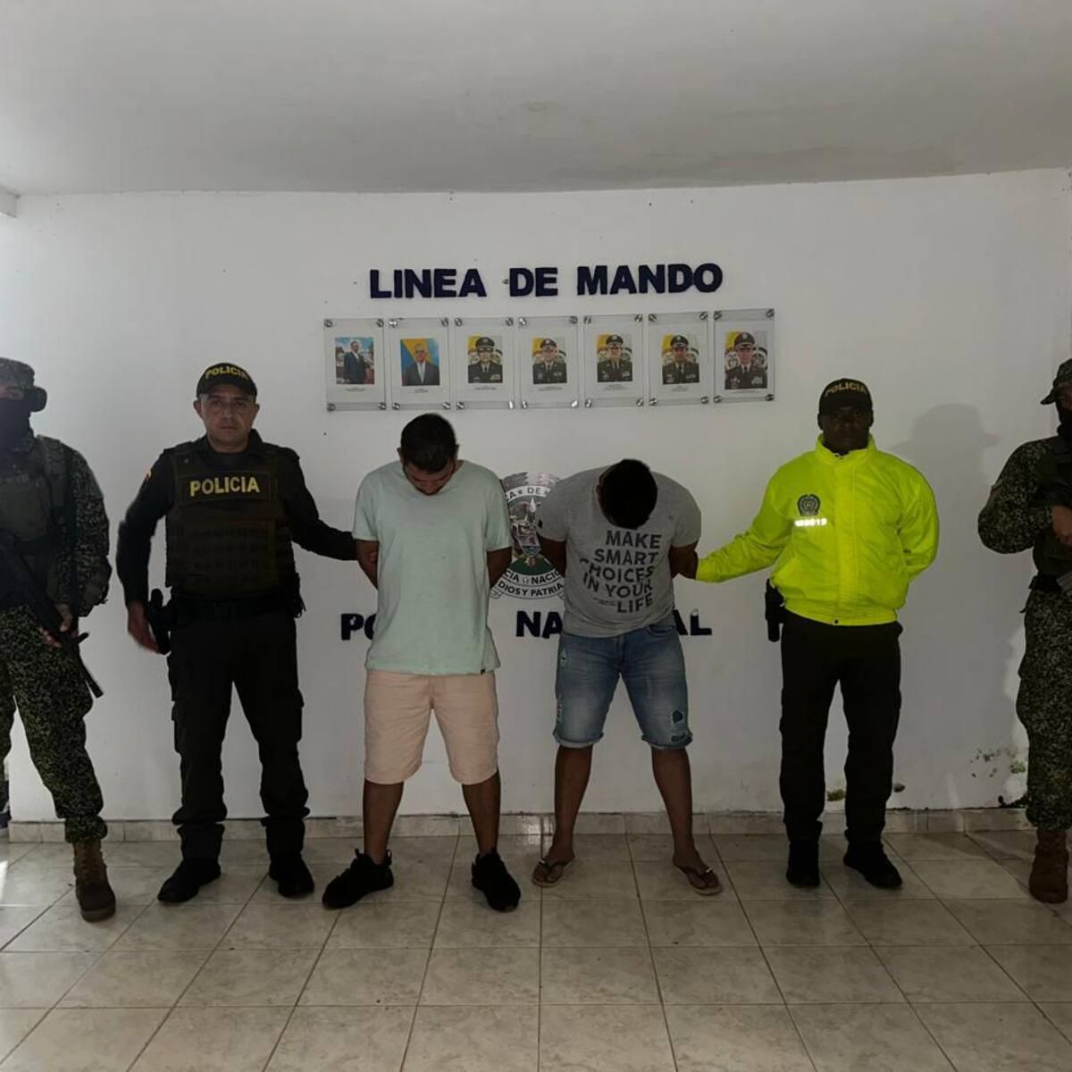 Capturan comandos de frontera encargados de homicidios selectivos en zonas de Putumayo