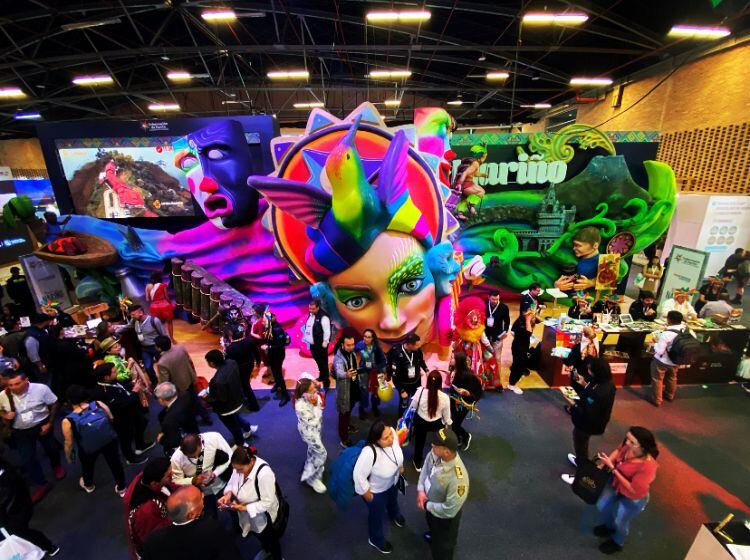 Nariño tuvo el mejor stand cultural en Anato 2023. | Foto: Gobernación de Nariño.