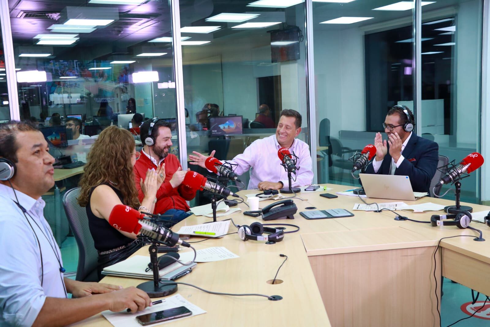 Carlos Fernando Galán en La Luciérnaga. Foto: Caracol Radio