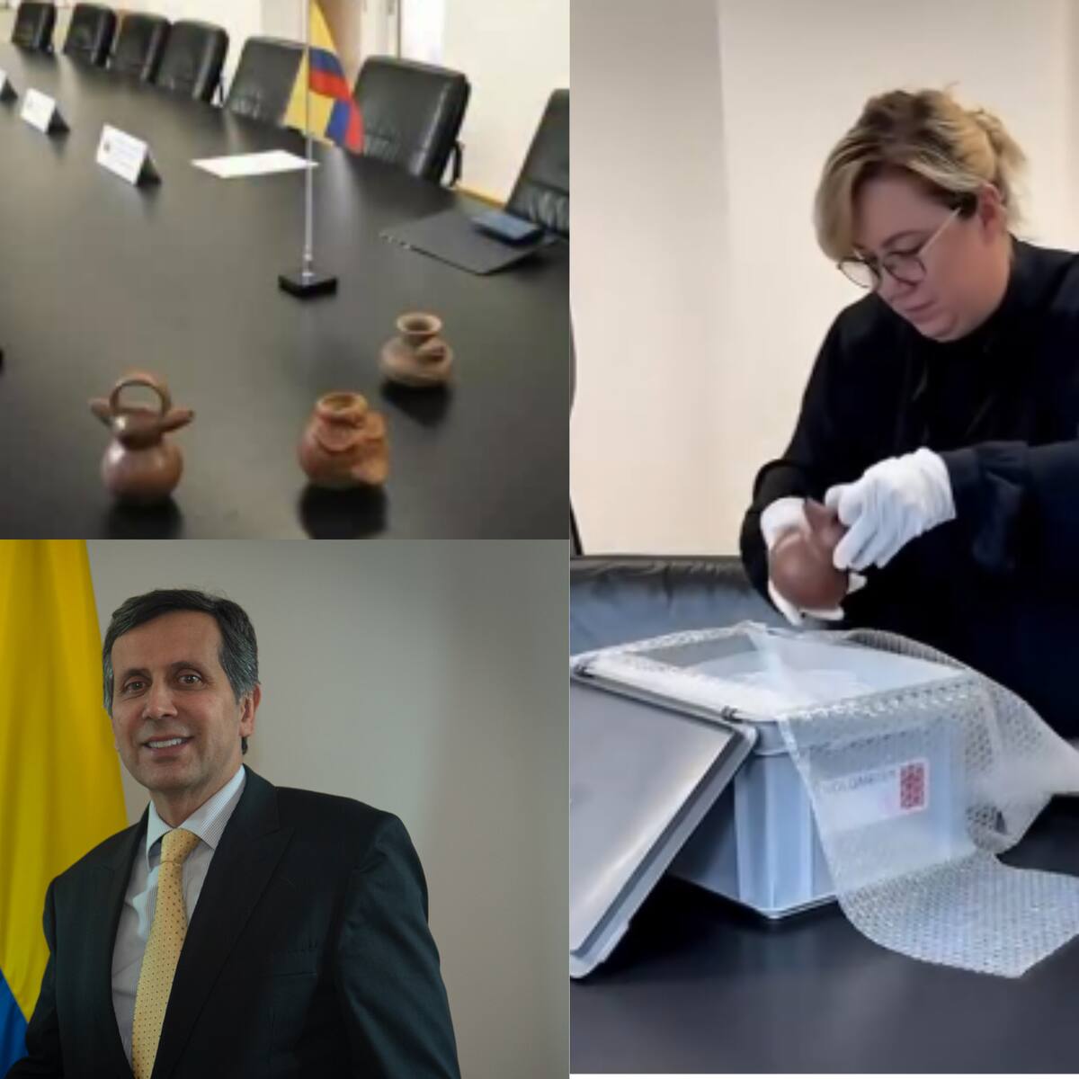 Colombia recupera patrimonio arqueológico con ayuda de Suiza