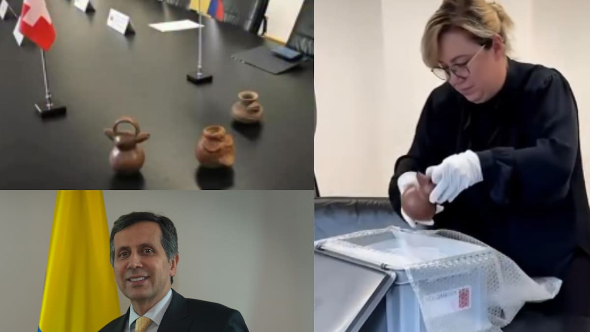 Colombia recupera patrimonio arqueológico con ayuda de Suiza