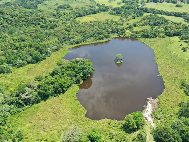 Laguna El Silencio en Mariquita, Tolima