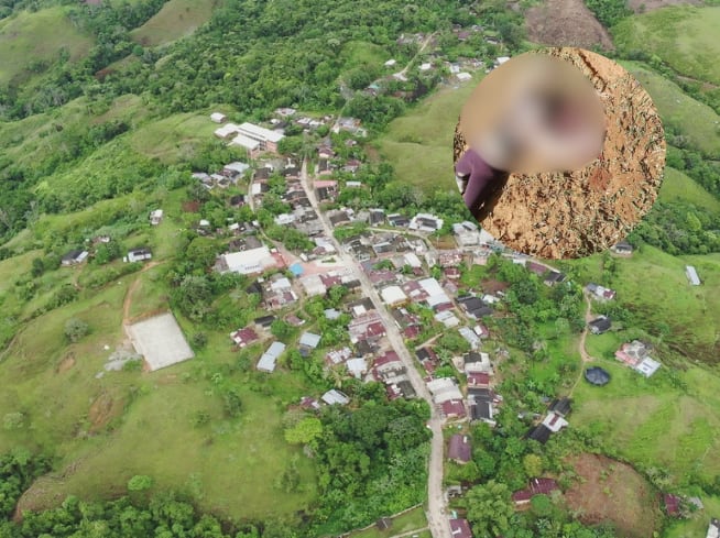 Asesinaron a un amujer en el Corregimiento Raudal Viejo de Valdivia- fotos cortesía