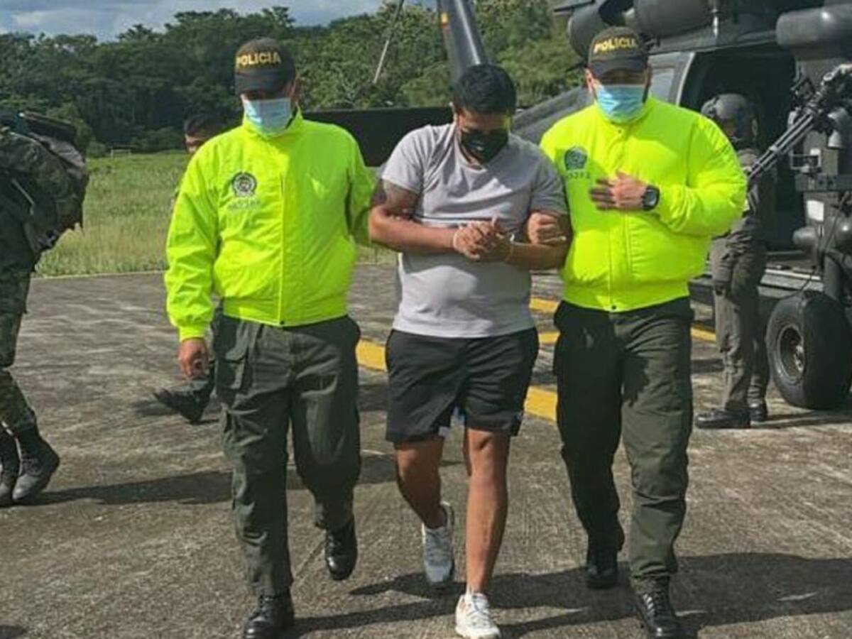 Cayó alias ‘Chamizo’, narco del Clan del Golfo en Chocó