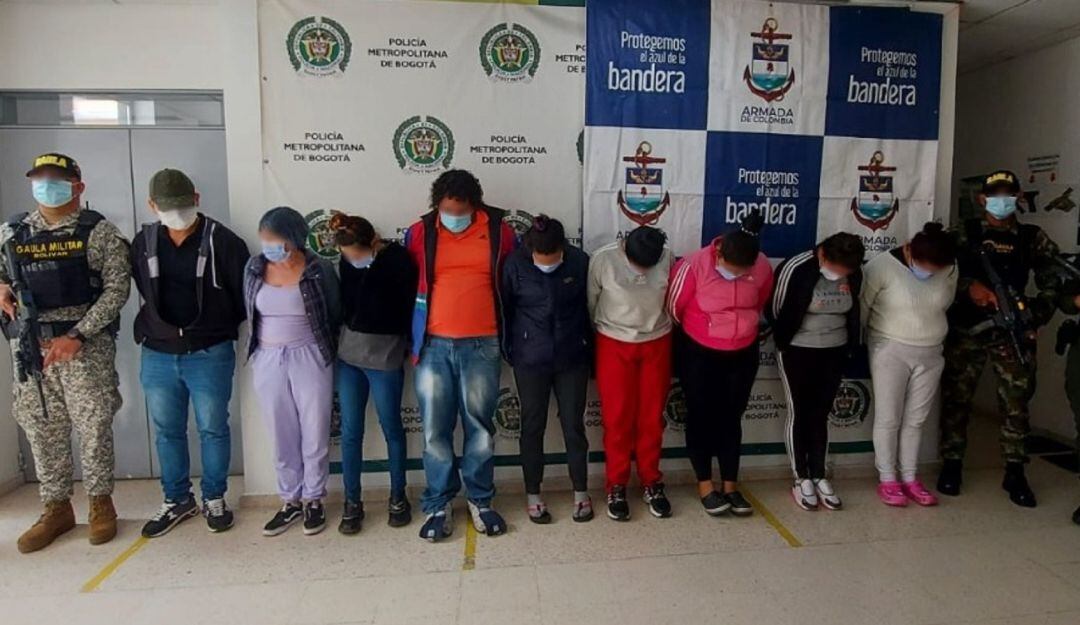 Nueve personas fueron capturadas en diferentes ciudades del país, señaladas de cometer extorsiones en aplicaciones para citas eróticas